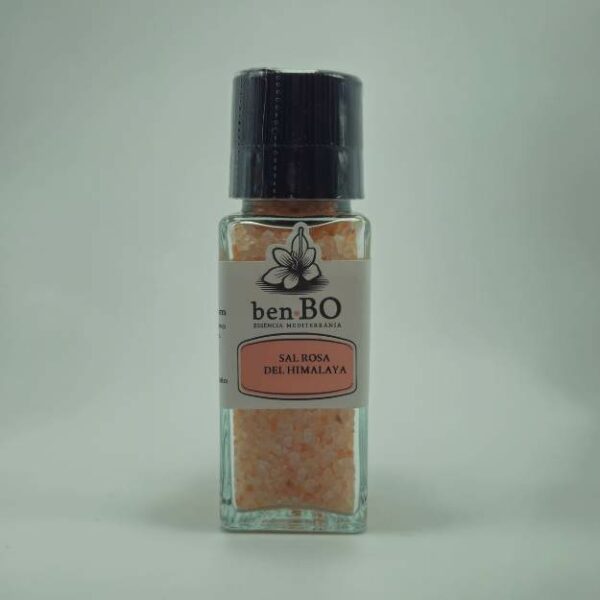 Comprar Sal Rosa del Himalaya 120g (molinillo) - La Viña Gourmet