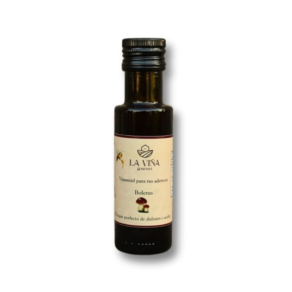 Vinamiel de boletus es un aderezo gourmet de La Viña Gourmet
