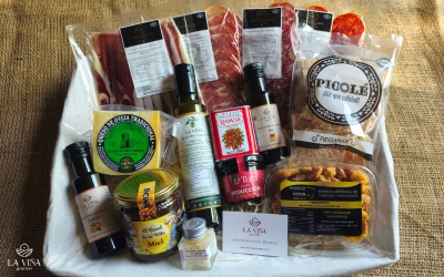 Comprar cestas de regalo gourmet, o cestas para empresas