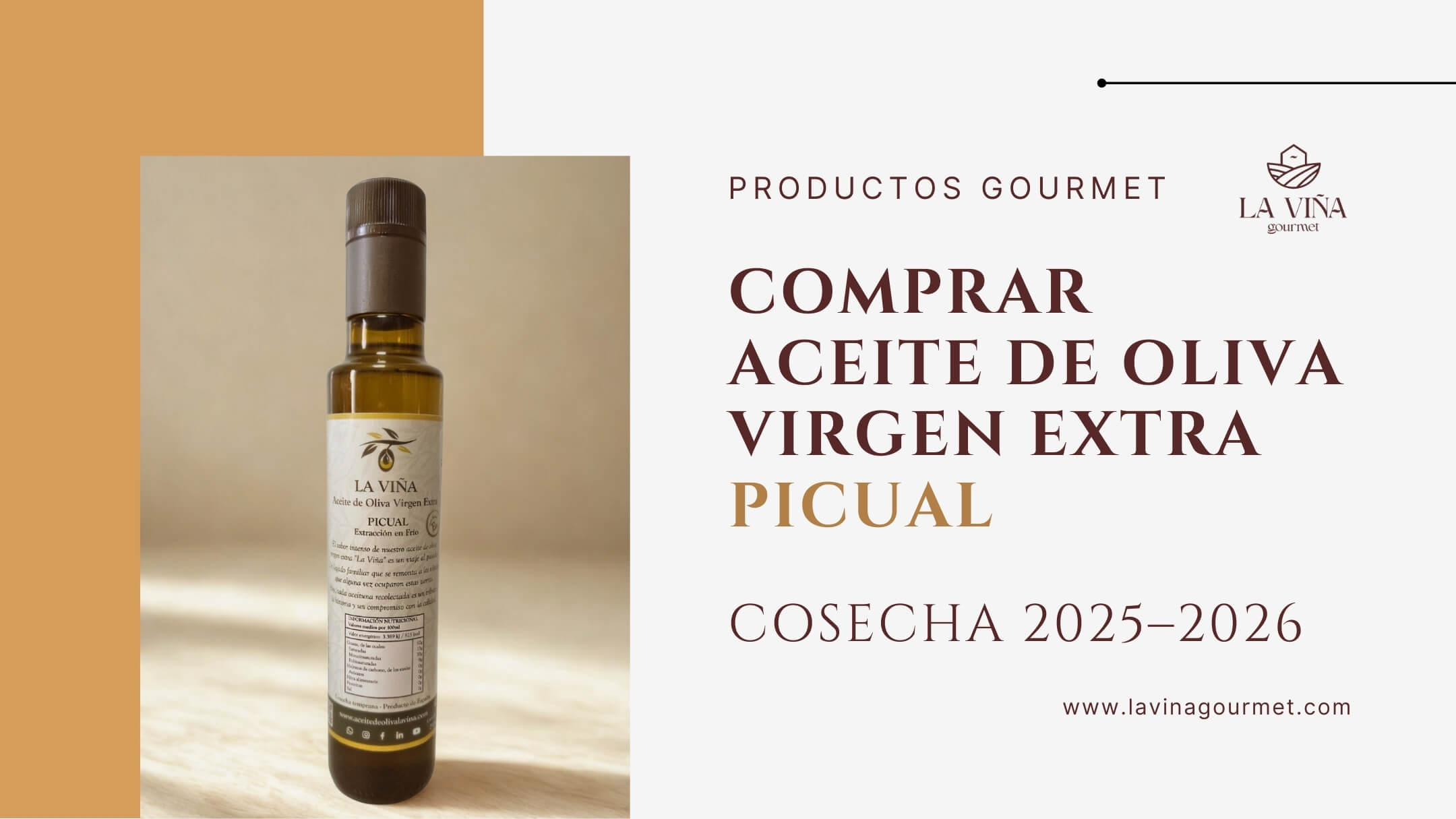 Comprar aceite de oliva virgen extra picual 250ml