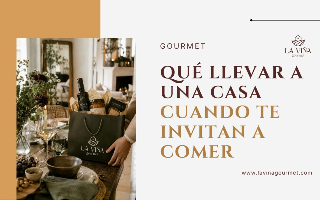 Qué llevar a una casa cuando te invitan a comer
