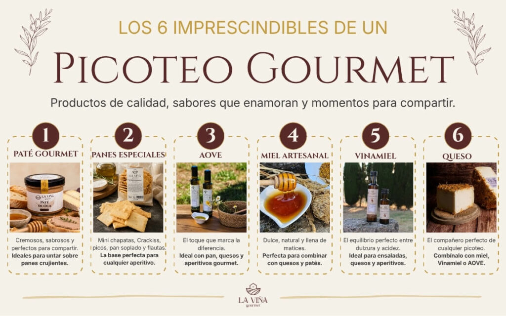 6 picoteos gourmet para acertar en una reunión de negocios