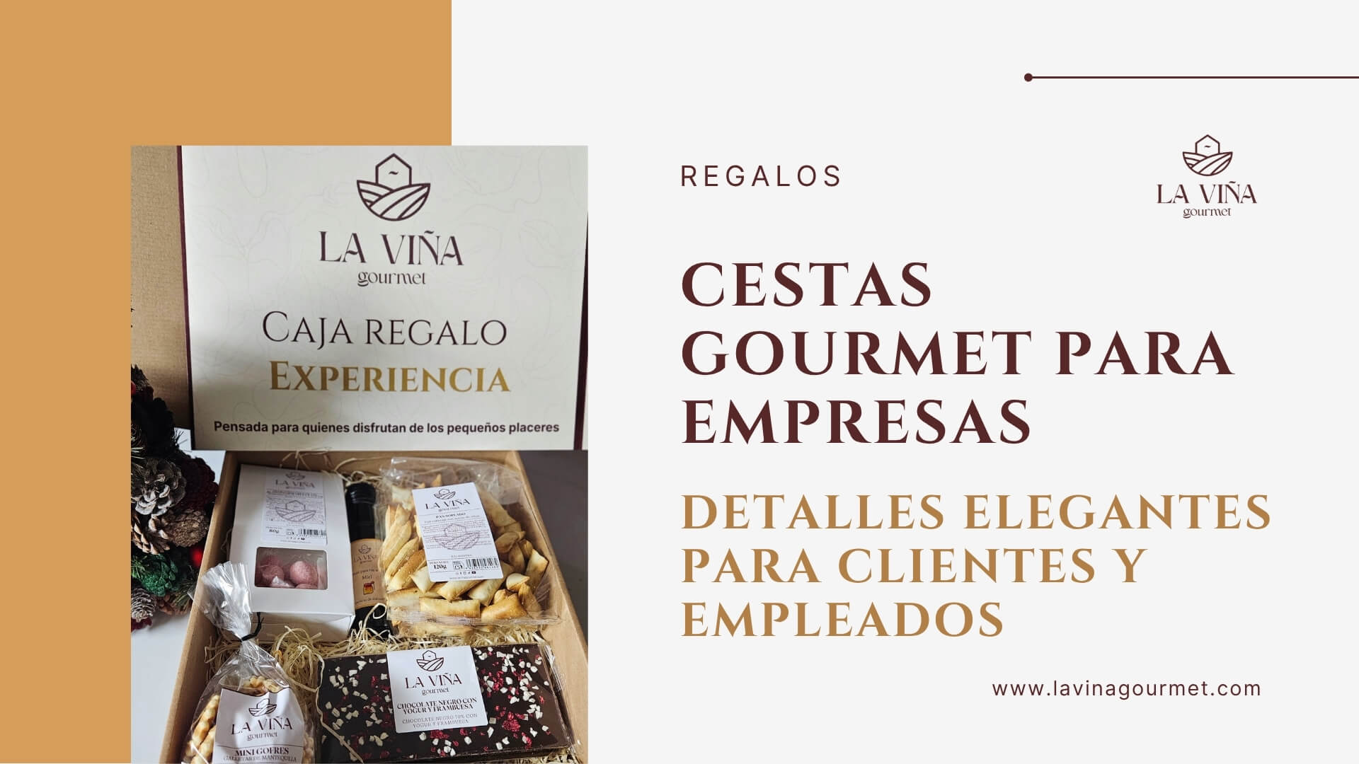 Cestas gourmet para empresas | Regalos originales para clientes y empleados