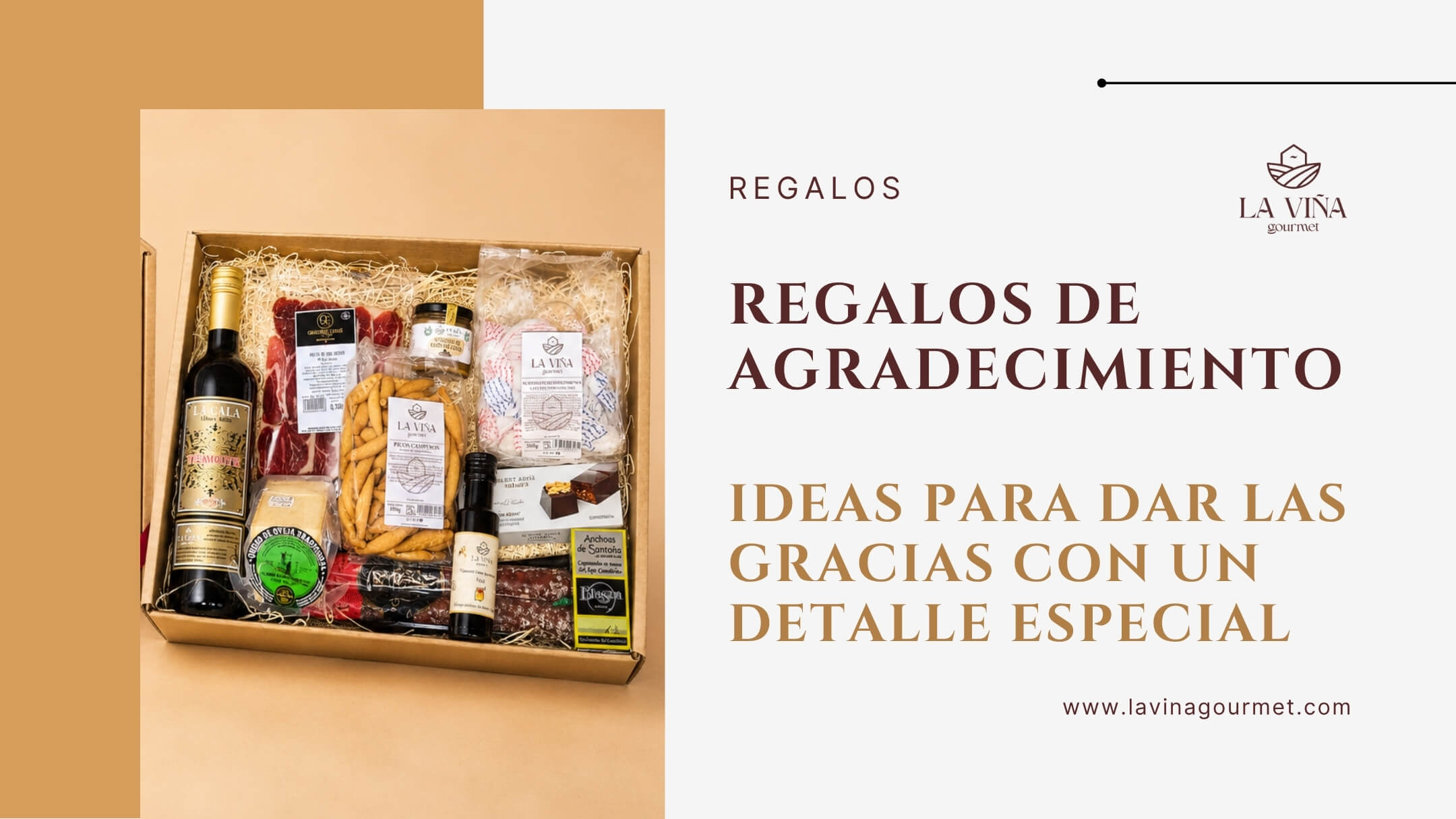 Regalos de agradecimiento gourmet para dar las gracias